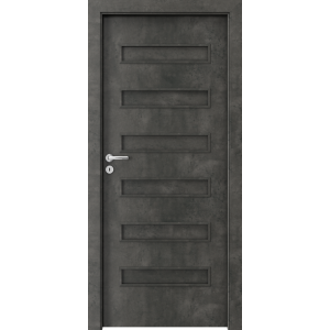 Porta FIT F.0 Betón Tmavý 